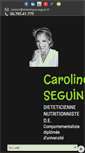 Mobile Screenshot of dietetique-seguin.fr